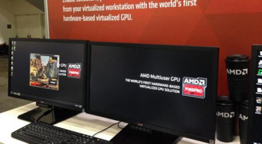 AMD Multiuser GPU поддерживает до 15 пользователей на один процессор