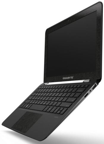 Gigabyte анонсировала сверхлегкий ноутбук из углепластика