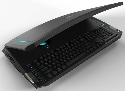 Acer Predator 21 X – игровой ноутбук с изогнутым экраном
