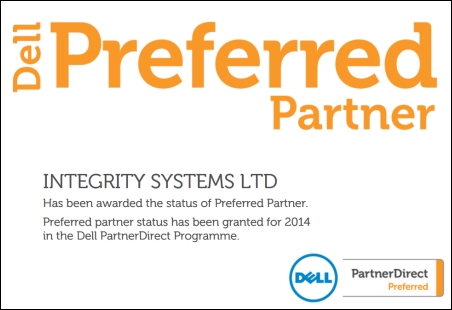 Integrity Systems получила высший партнерский статус Dell
