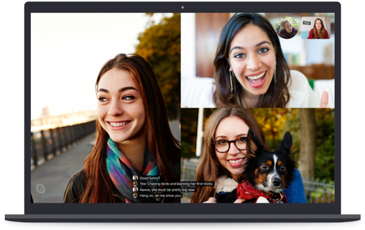 Skype получил возможность субтитрирования живой речи