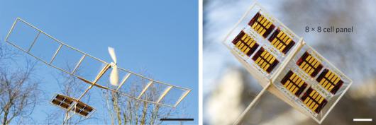 Сверхтонкие солнечные элементы демонстрируют рекордную мощность Сверхтонкие солнечные элементы демонстрируют рекордную мощность