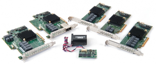 Adaptec by PMC представила первый в индустрии RAID-адаптер PCIe Gen3