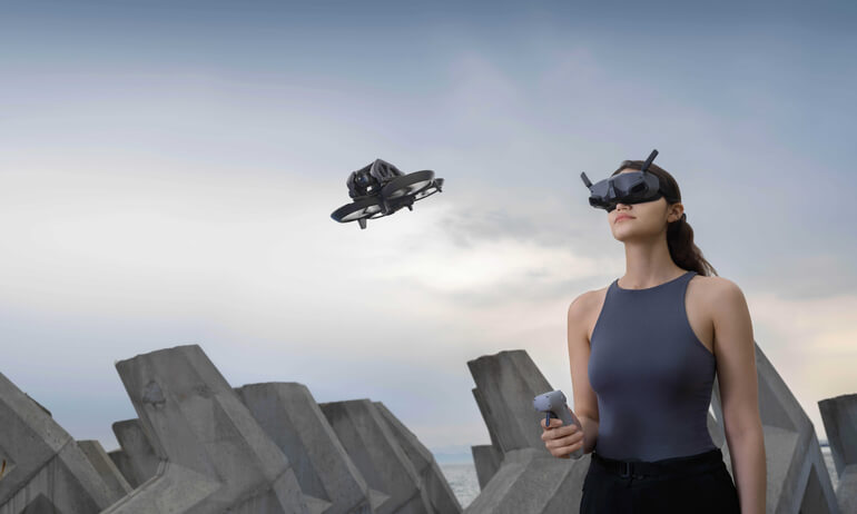 Дрон DJI Avata отримав засоби управління – окуляри Integra та пульт RC Motion 2