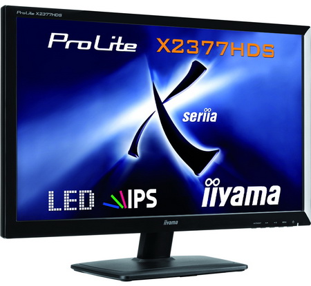 iiyama выпустила недорогой монитор ProLite X2377HDS-1 на базе панели IPS