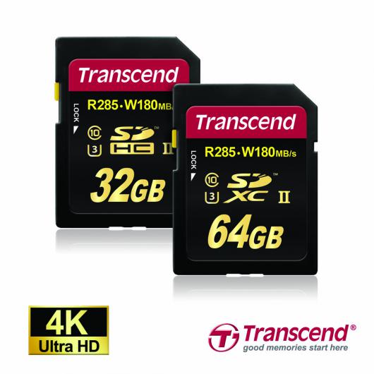 Transcend представила новые карты памяти SDHC/SDXC UHS-II Class 3
