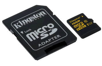 Kingston выпустила microSDHC класса быстродействия 10 UHS-I