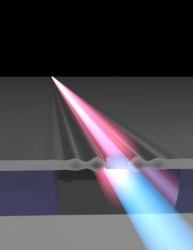 Ученые усилили свет на кремниевом чипе, используя звук