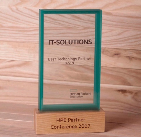  IT-Solutions удостоена награды HPE Best Technology Partner