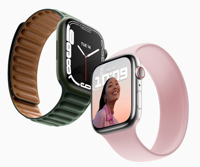 Apple Watch Series получили дисплеем с большой областью просмотра
