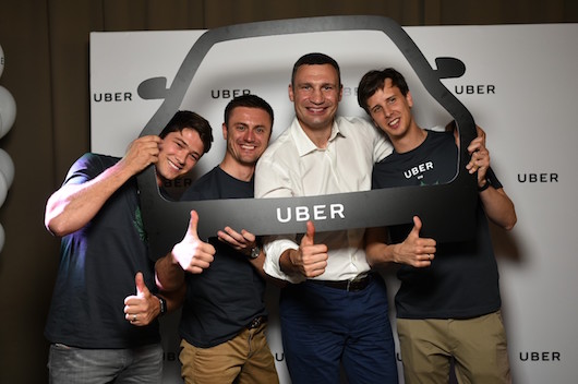 Uber официально начал работу в Киеве