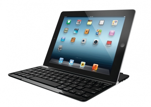 Logitech выпустила алюминиевый чехол с клавиатурой для нового iPad