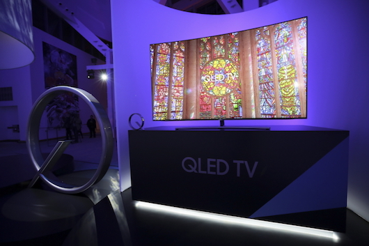 Samsung анонсировала QLED-телевизоры, способные воспроизводить цвет в 100% объёме