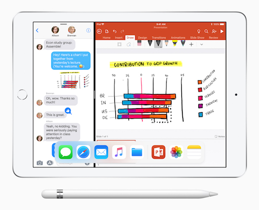 Apple выпустила новый iPad 9,7 с поддержкой Apple Pencil