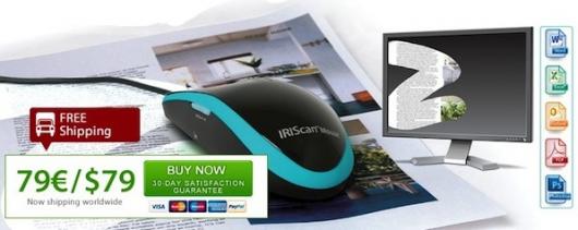 IRIScan выпускает мышь с функцией сканера IRIScan выпускает мышь с функцией сканера