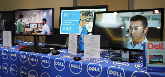 Dell удваивает долю на украинском рынке мониторов