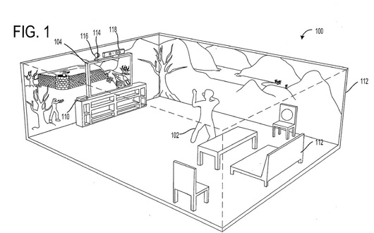 Microsoft запатентовала иммерсионный игровой дисплей Microsoft запатентовала иммерсионный игровой дисплей
