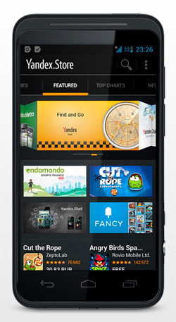 «Яндекс» откроет магазин приложений для Android «Яндекс» откроет магазин приложений для Android