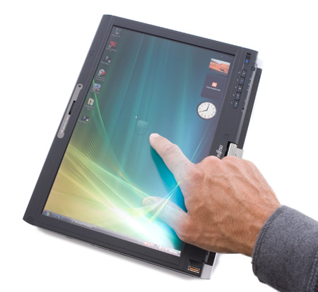 Fujitsu добавила опцию мультитач для LifeBook T5010 Fujitsu добавила опцию мультитач для LifeBook T5010