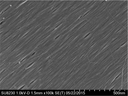 Фильтрация выстраивает нанотрубки в подобие гибкого монокристалла