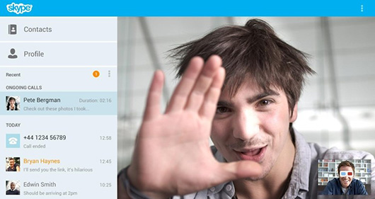Skype обещает поддержку 3D-видео