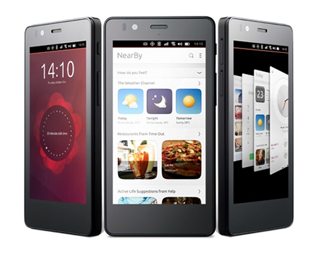 Представлен первый смартфон на ОС Ubuntu Представлен первый смартфон на ОС Ubuntu