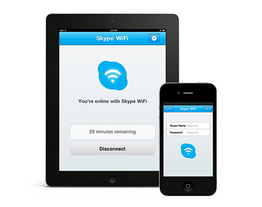 Премиум-подписчики Skype в течение августа смогут бесплатно пользоваться Skype WiFi
