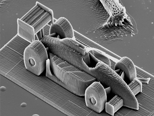 Высокоточный 3D-принтер создает объемные нанообъекты за секунды