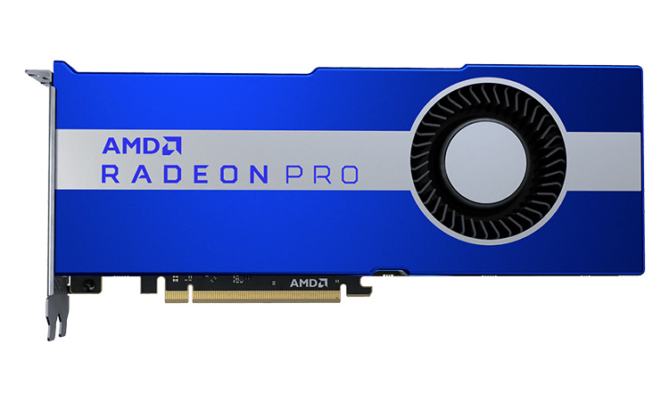 AMD представила видеокарту для рабочих станций Radeon Pro VII