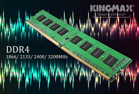 Kingmax начала выпуск модулей памяти стандарта DDR4