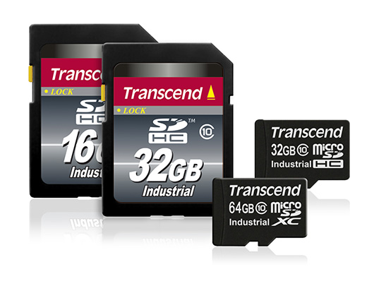 Transcend представила карту microSD 64 ГБ промышленного класса