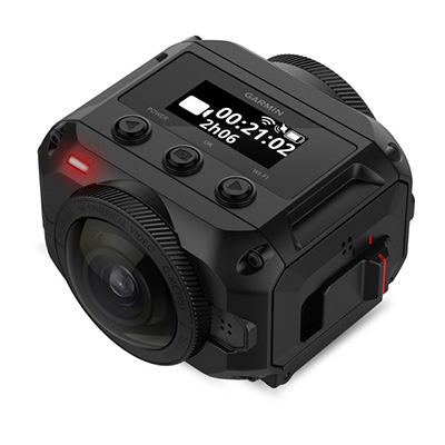 Водонепроницаемая камера Garmin VIRB 360 имеет обзор 360 градусов Водонепроницаемая камера Garmin VIRB 360 имеет обзор 360 градусов