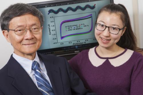 Создан эластичный суперконденсатор из углеродных нанотрубок Создан эластичный суперконденсатор из углеродных нанотрубок