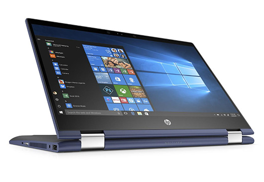 Ноутбуки HP Pavilion x360 получили процессоры Intel Core восьмого поколения