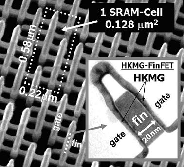 Разработана самая миниатюрная ячейка для следующих поколений SRAM