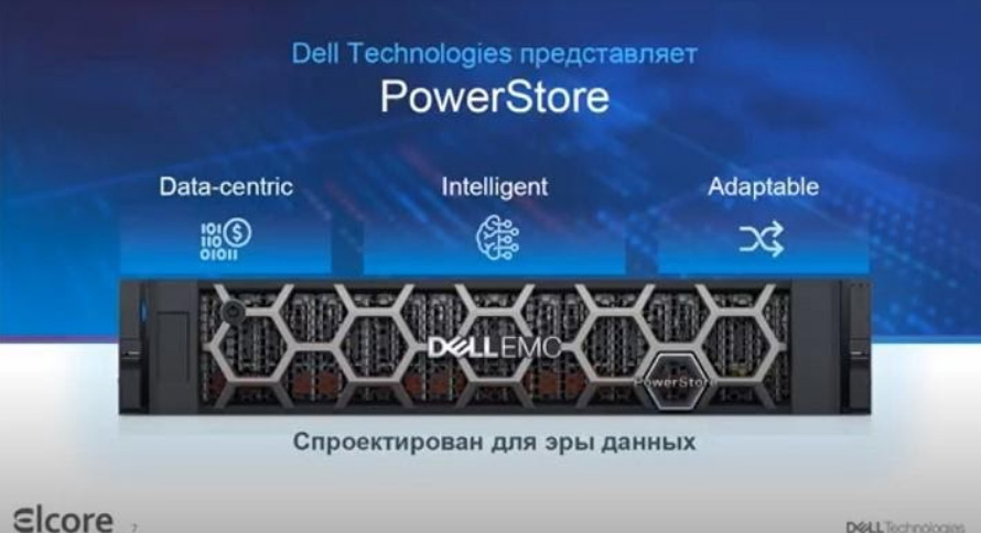 Вебинар Dell EMC PowerStore. Часть 1