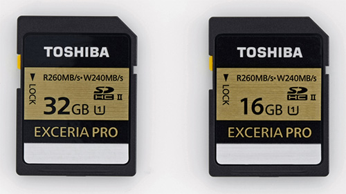 Скорость записи новых SDHC-карт Toshiba Exceria достигает 240 МБ/с Скорость записи новых SDHC-карт Toshiba Exceria достигает 240 МБ/с