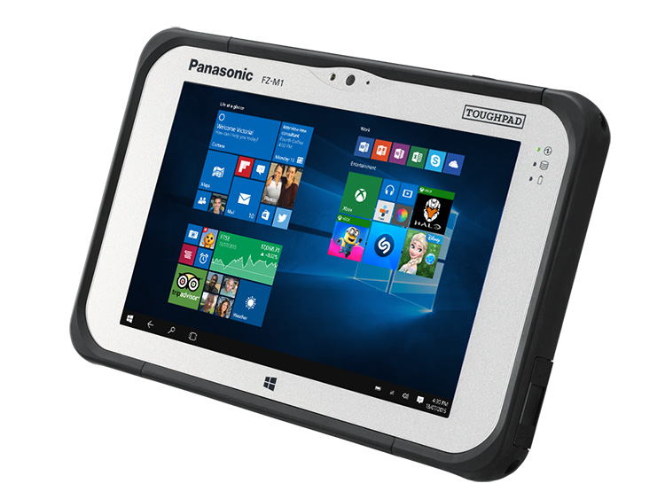 Новый защищенный планшет Panasonic Toughpad FZ-M1 оснащен 3D-камерой Intel RealSense