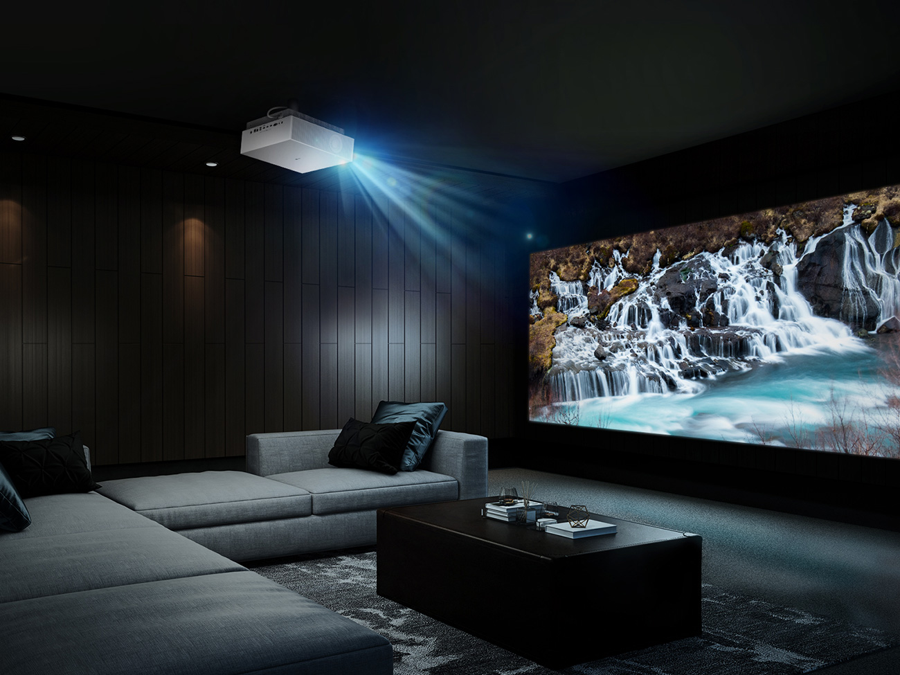 Новый лазерный проектор LG CineBeam поддерживает стриминговые сервисы