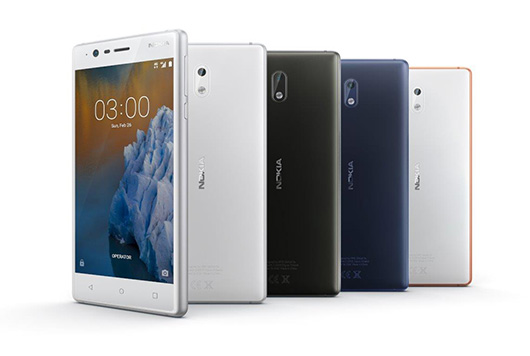 HMD Global представила три смартфона Nokia на Android 7.0 и римейк Nokia 3310