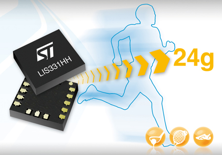 STMicroelectronics расширяет портфолио акселерометров STMicroelectronics расширяет портфолио акселерометров