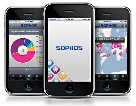Sophos предлагает Security Threat Monitor для Apple iPhone Sophos предлагает Security Threat Monitor для Apple iPhone