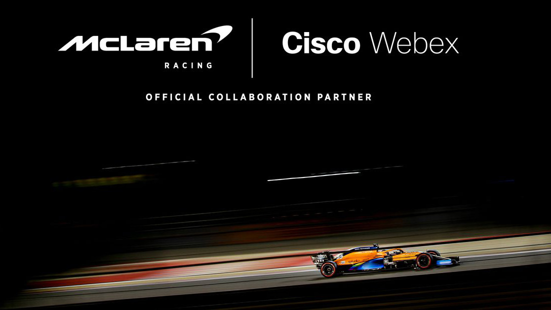 McLaren Racing будет использовать Cisco Webex McLaren Racing будет использовать Cisco Webex