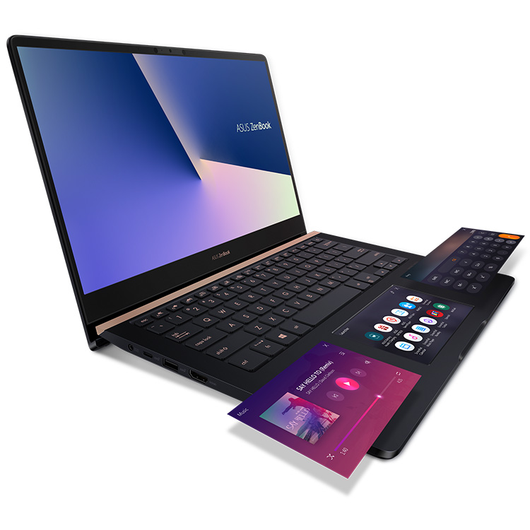 ZenBook Pro 14 — производительный портативный ноутбук с панелью ScreenPad ZenBook Pro 14 — производительный портативный ноутбук с панелью ScreenPad