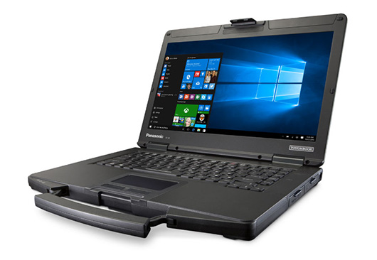 Ноутбук Panasonic Toughbook CF-54 mk2 выдерживает падение с 76 см Ноутбук Panasonic Toughbook CF-54 mk2 выдерживает падение с 76 см