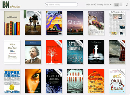 Barnes&Noble запустил читалку+магазин для iPad