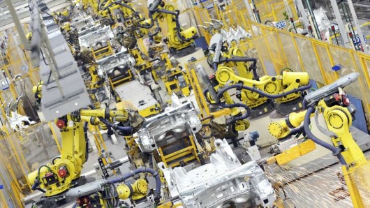 Рост производста промышленных роботов в Китае превысил 50%
