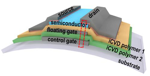 Гибкая флэш-память подходит для складной и одноразовой электроники Гибкая флэш-память подходит для складной и одноразовой электроники