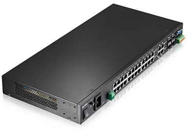 Гигабитный коммутатор ZyXEL MGS3520-28 предназначен для операторских сетей Metro Ethernet