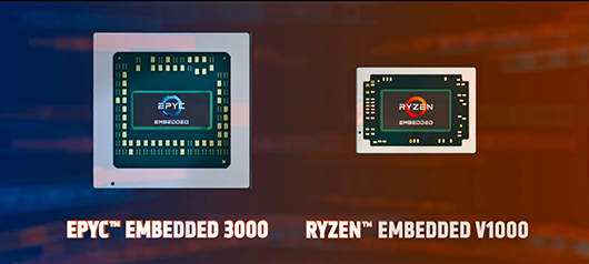 AMD выпустила высокопроизводительные встраиваемые чипы Epyc и Ryzen